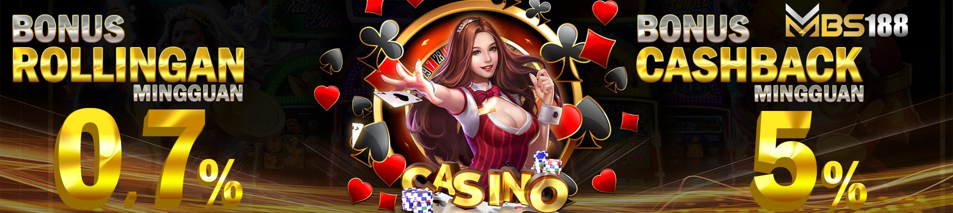 Bonus mingguan casino